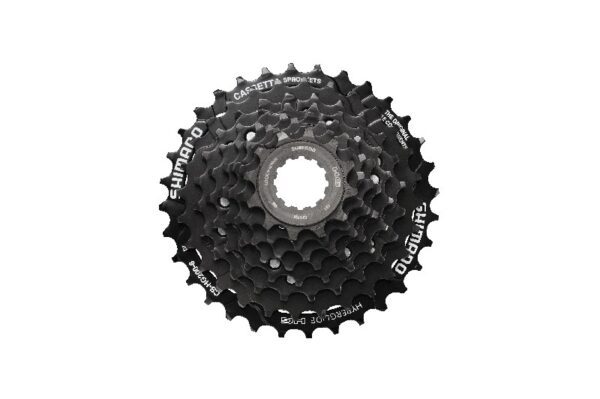 KASETNI LANČANIK SHIMANO CS-HG200-8, 8 BRZINA, 12-14-16-18-21-24-28-32 (BR), BULK