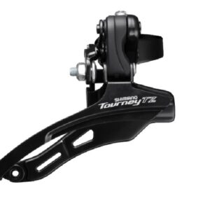 MENJAČ PREDNJI SHIMANO TOURNEY FD-TZ500-DS6, TRIPLE (FOR FRICTION), FOR REAR 6/7 BRZINA, DOWN SWING, DOWN PULL, BAND TYPE 31.8MM, CS ANGLE 66-69, FOR TOP GEAR 42T, CHAINLINE 47.5MM, BULK