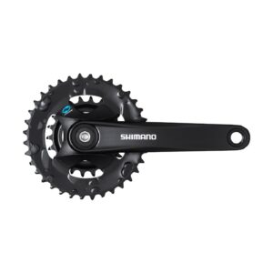 POGON SHIMANO FC-M315-B2, FOR REAR 7/8-SPEED, 170MM, 36-22T W/O CG, W/CRANK FIXING BOLT, CHAIN CASE NOT COMPATIBLE,FOR CHAIN LINE 51.7MM, BLACK, IND.PACK