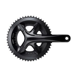 POGON SHIMANO FC-RS510, FOR REAR 11-SPEED, 2-PCS FC, 172.5MM, 52-36T W/O CG, W/O BB PARTS, BLACK, IND.PACK