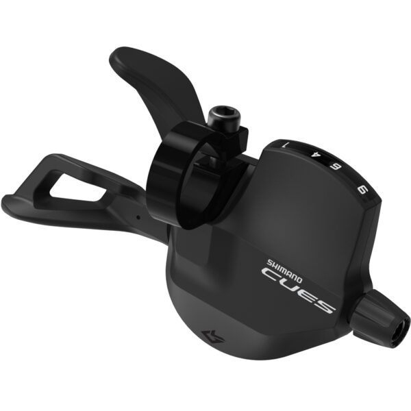 RUČICA MENJAČA SHIMANO SL-U4010-9R, CUES, RIGHT, 9-SPEED RAPIDFIRE PLUS 2050MM INNER, W/ OPTICAL GEAR DISPLAY, W/OTSP41 BLACK OUTER 600X300MM, IND.PACK