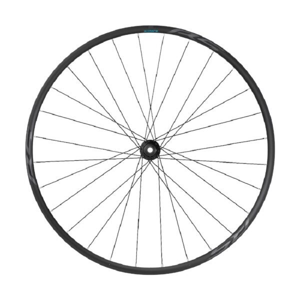 TOČAK SHIMANO WH-RS171-700C, PREDNJI, 28H, OLD:100MM, F:12MM E-THRU, CLINCHER, BLACK, W/STANDARD STICKER, W/RIM TAPE,FOR CL DISC, IND.PACK