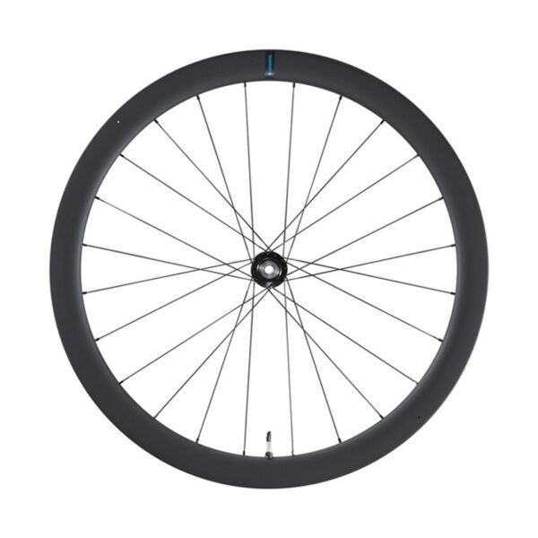 TOČAK SHIMANO WH-RS710-C46-TL, PREDNJI, 24H, OLD:100MM, F:12MM E-THRU, TUBELESS, BLACK, W/TUBELESS TAPE, FOR CL DISC, IND.PACK