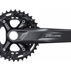 POGON SHIMANO FC-M5100-2, DEORE, FOR REAR 11-SPEED, 2-PCS FC, 175MM, 36-26T W/O CG, W/O BB PARTS, FOR CHAIN LINE 48.8MM, IND.PACK