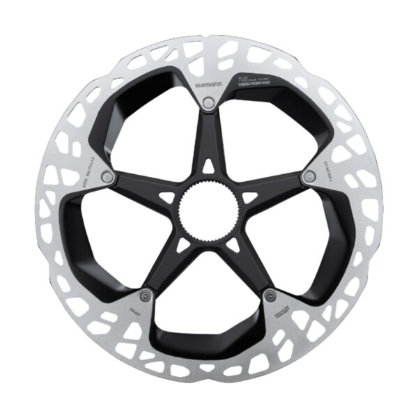 ROTOR DISK KOČNICE SHIMANO RT-MT900, L 203MM, W/LOCK RING(EXTERNAL SERRATION), IND.PACK