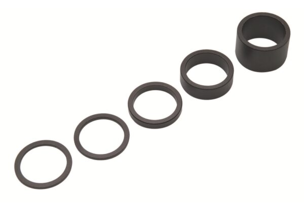 PODLOŠKE VOLANA PRO ALU 1-1/8" 2MM-2.5MM-5MM-10MM-20MM SB BK (18) (HS CODE 87149990)
