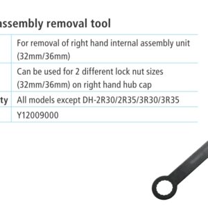 ALAT SHIMANO TL-DH10 CAP REMOVAL TOOL FOR HUB DYNAMO #120 0900