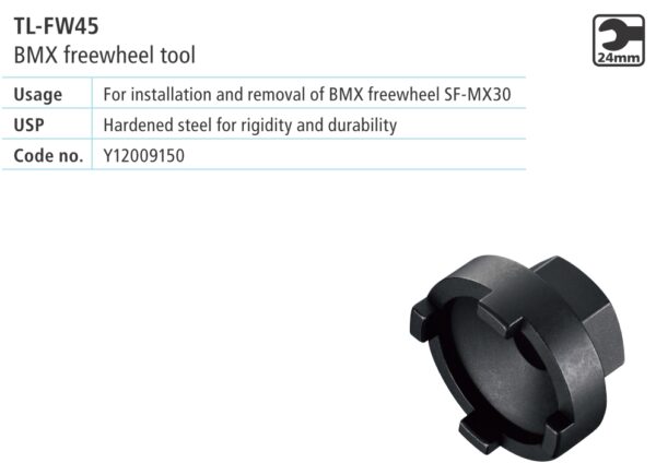 KLJUČ SHIMANO TL-FW45 MX FREEWHEEL REMOVAL TOOL