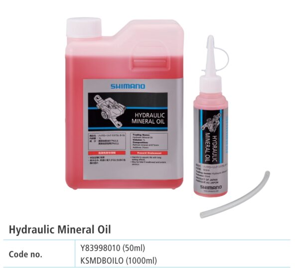 ULJE ZA HIDRAULIČNE KOČNICE SHIMANO 50ML MINERAL