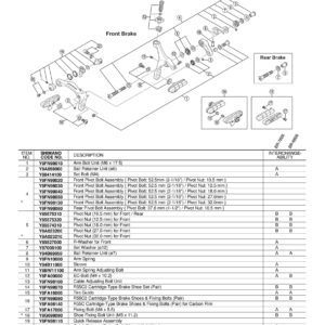ULOŠCI SHIMANO R55C3 CARTRIDGE FOR BR-7900/7800/7700/6700/6600/5700/5600 & FIXING BOLTS, 1 PAR