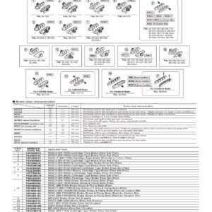 ULOŠCI SHIMANO S70C, FOR BR-M970, 960, 950, 780, 770, 750, FIXING PINS, 1 PAR
