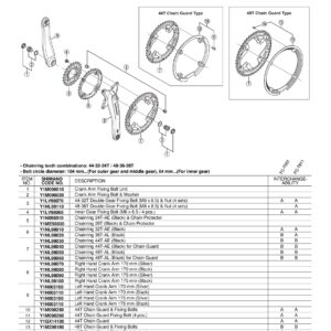 LANČANIK SHIMANO FC-T521 CHAINRING 36T-AL BLACK