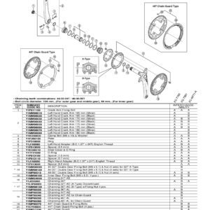 LANČANIK SHIMANO FC-T781 36T AL