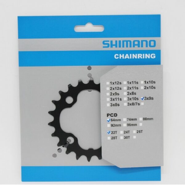 LANČANIK SHIMANO FC-M590 22T BLACK