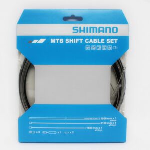 BUŽIR I SAJLA MENJAČA SHIMANO SET, BUŽIR SP41 3000MM BLACK, SAJLA 1800/2100MM SUS, W/SEALED OUTER CAP & INNER END CAP