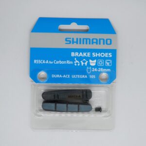 ULOŠCI SHIMANO ROAD R55C4-A CARTRIDGE-TYPE BRAKE SHOE SET(PAIR) for CARBON