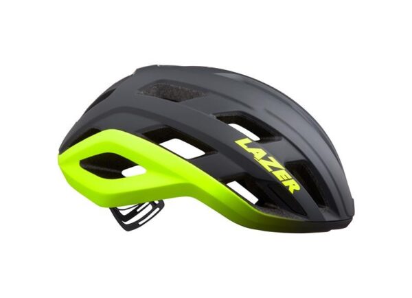 KACIGA BICIKLISTIČKA LAZER STRADA KC CE-CPSC MATTE DARK GREY FLASH YELLOW (M), (HS CODE 65061010) MADE IN CHINA (22)