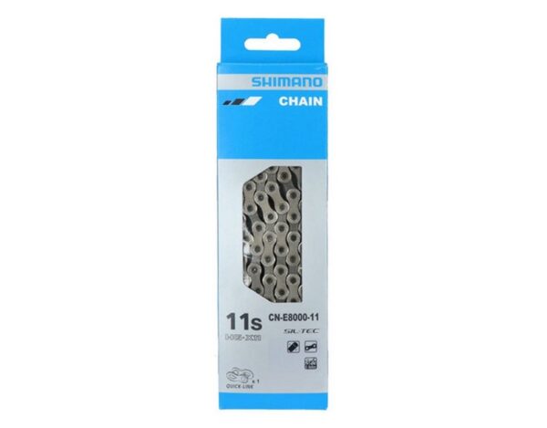 LANAC SHIMANO CN-E8000-11, 116LINKS FOR HG-X 11 SPEED, W/QUICK-LINK, IND.PACK