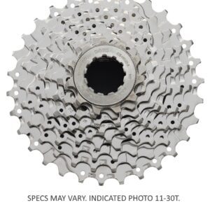 KASETNI LANČANIK SHIMANO CS-HG50-9, 9 BRZINA, NI-PLATED, 12-13-14-15-16-17-19-21-23T, IND.PACK