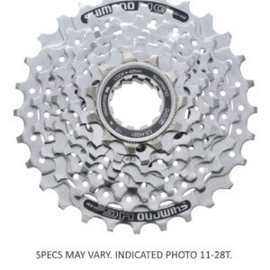 KASETNI LANČANIK SHIMANO CS-HG51, 8 BRZINA, 11-13-15-18-21-24-28-32T (AW), PRE-ASSEMBLED (CS CAP), IND.PACK