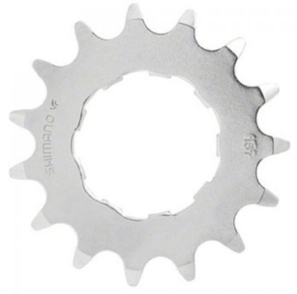 LANČANIK SHIMANO DX CS-MX66, 15T, CHROME PLATED, W/O SPACER & LOCKRING, IND.PACK