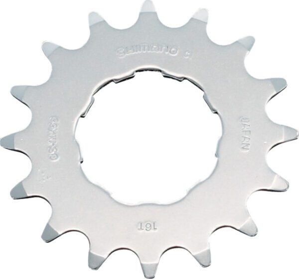 LANČANIK SHIMANO DX CS-MX66, 16T, CHROME PLATED, W/O SPACER & LOCKRING, IND.PACK