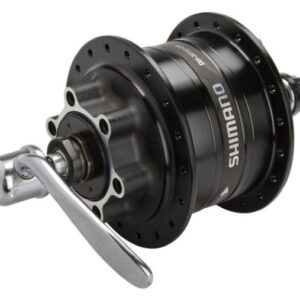 NABLA PREDNJA SHIMANO DYNAMO DH-3D32-QR, 6V 3.0W, 32H OLD 100MM, QR 133MM, FOR DISC BRAKE(6-BOLT), W/SM-DH10, BLACK, IND.PACK