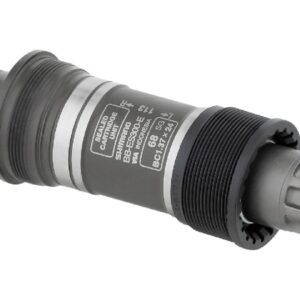 SREDNJA GLAVA SHIMANO BB-ES300-E, SPLINED/HOLLOW-TYPE AXLE, BSA 68MM-126, W/O FIXING BOLT, FOR E-TYPE FD, IND.PACK