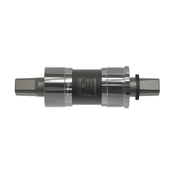 SREDNJA GLAVA SHIMANO  BB-UN300, SPINDLE:SQUARE TYPE, SHELL:BSA 68MM, SPINDLE:122.5MM(LL123), W/O FIXING BOLT, IND.PACK