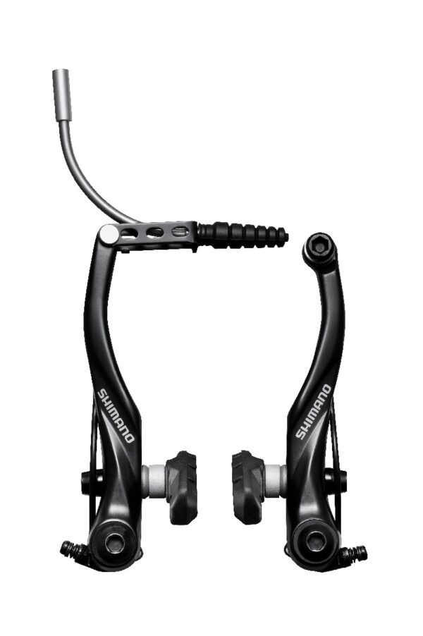 KOČNICA SHIMANO BR-T4000, PREDNJA, X-TYPE(THIN SPACER OUTSIDE), S65T SHOE, 16.0/25.0MM FIXING BOLTS, W/INNER CABLE LEAD UNIT 90 DEG, BLACK, IND.PACK