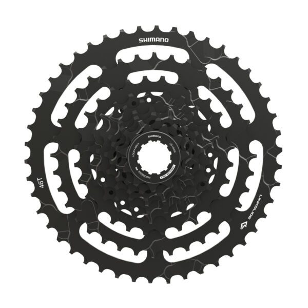KASETNI LANČANIK SHIMANO CS-LG300-9, CUES, 9-SPEED, 11-13-15-17-20-23-28-36-46T, IND.PACK