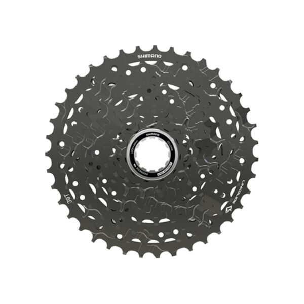 KASETNI LANČANIK SHIMANO CUES CS-LG400-10, 10-SPEED, (HS CODE 87149300) MADE IN INDONESIA, 11-13-15-17-20-23-26-30-34-39T, IND.PACK