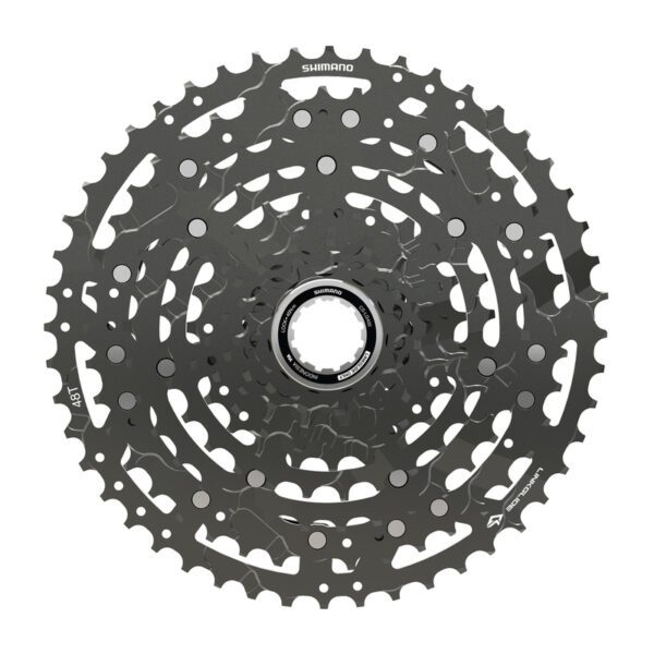 KASETNI LANČANIK SHIMANO CUES CS-LG400-10, 10-SPEED, (HS CODE 87149300) MADE IN INDONESIA, 11-13-15-17-20-23-28-34-41-48T, IND.PACK