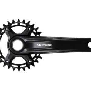POGON SHIMANO FC-MT510-1, FOR REAR 12-SPEED, 2-PCS FC, 175MM, 34T W/O CG, W/O BB PARTS, FOR CHAIN LINE 52MM, BLACK, IND.PACK