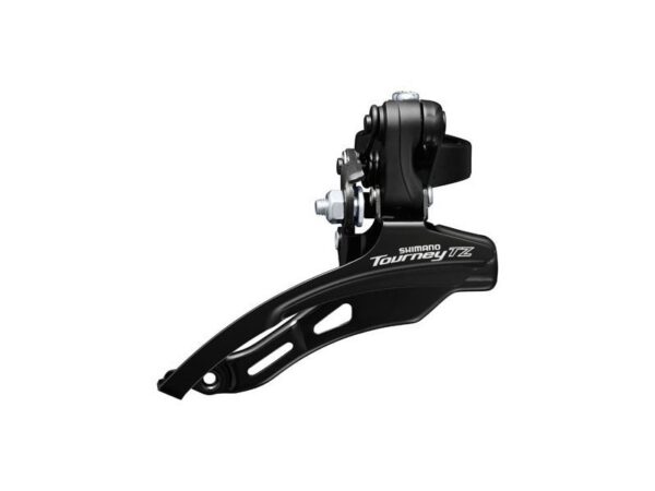 MENJAČ PREDNJI SHIMANO TOURNEY FD-TZ510-DS6, 3 SPEED (FRICTION), FOR REAR 6/7 BRZINA, DOWN SWING, TOP PULL, BAND TYPE 31.8MM, CS ANGLE 66-69, FOR TOP GEAR 48T, CL 47.5MM, IND.PACK