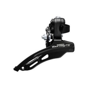 MENJAČ PREDNJI SHIMANO TOURNEY TZ FD-TZ510-DS6, TRIPLE (FRICTION), ZA 6/7 BRZINA, DOWN SWING, TOP PULL, BAND TYPE 28.6MM, CS ANGLE 66-69, ZA TOP GEAR 48T, CL 47.5MM, IND.PACK