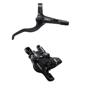 KOČNICA SHIMANO ASSEMBLED SET/J-kit,BL-MT401(R),BR-MT410(R),BLACK(M. SILVER LEVER),W/O ADAPTER,RESIN PAD(W/O FIN),1700MM(SMBH59SS BLACK),W/CONNECTER INSERT,IND.PACK