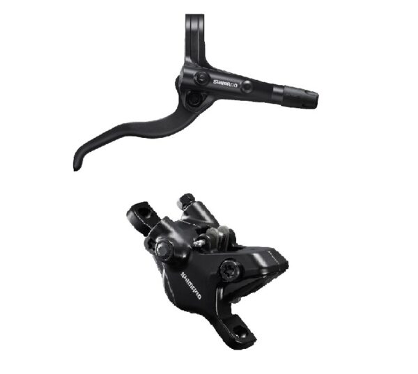 KOČNICA SHIMANO ASSEMBLED SET/J-kit,BL-MT401(R),BR-MT410(R),BLACK(M. SILVER LEVER),W/O ADAPTER,RESIN PAD(W/O FIN),1700MM(SMBH59SS BLACK),W/CONNECTER INSERT,IND.PACK