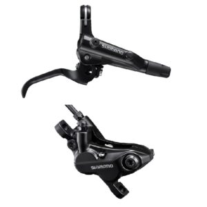 KOČNICA SHIMANO BL-MT501(R), BR-MT520(R), BLACK, W/O ADAPTER, RESIN PAD(W/O FIN), 1700MM HOSE(SM-BH90-SS BLACK), W/CONNECTER INSERT, IND.PACK