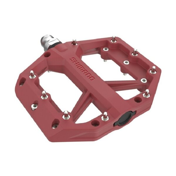 PEDALE SHIMANO PD-GR400, W/O REFLECTOR, RED, IND.PACK
