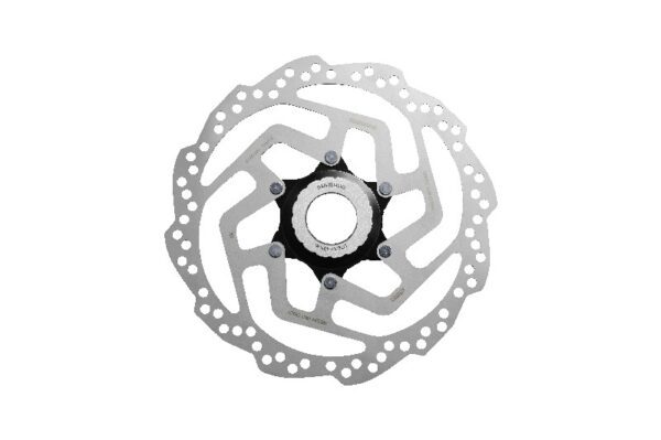 ROTOR DISK KOČNICE SHIMANO SM-RT10, M 180MM, W/LOCK RING(INTERNAL AND EXTERNAL SERRATION, BLACK), FOR RESIN PAD ONLY, IND.PACK