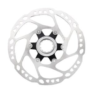 ROTOR DISK KOČNICE SHIMANO DEORE SM-RT64-M 180MM, W/LOCK RING(INTERNAL SERRATION, BLACK), IND.PACK