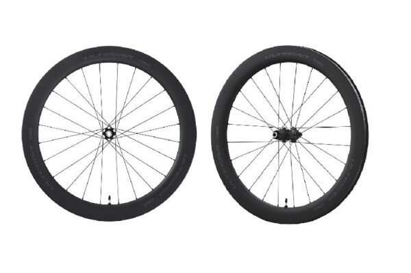 TOČKOVI SHIMANO WH-R8170-C60-TL, ULTEGRA, F 24H/R 24H, FOR 11/12S, OLD 100/142MM, F/R 12MM E-THRU, TUBELESS, W/TUBELESS TAPE, FOR CL DISC, IND.PACK