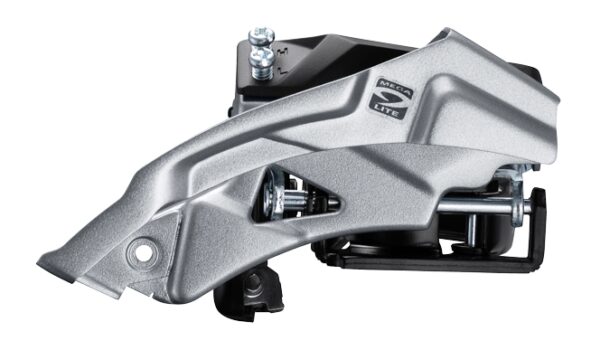 MENJAČ PREDNJI SHIMANO ALTUS FD-M2000, TRIPLE, FOR REAR 9 BRZINA, TOP SWING, DUAL PULL, BAND TYPE 34.9MM (INCL. ADAPTOR 31.8MM & 28.6MM), FOR 40T TOP, CS ANGLE 66-69, CHAINLINE 50MM, IND.PACK