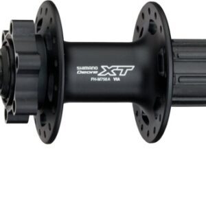 NABLA ZADNJA SHIMANO DEORE XT, FH-M756A L 36H 8/9/10/11-SPEED OLD:135MM AXLE:146MM FOR DISC BRAKE(6 BOLT) BLACK, M760 SERIES LOGO, IND.PACK