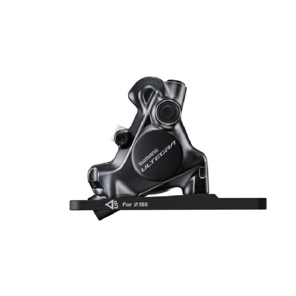HIDRAULIČNA DISK KOČNICA BR-R8170, ULTEGRA, FRONT, FLAT MOUNT, W/BRACKET FOR 140/160MM ROTOR(ASSEMBLED FOR 160), W/L05A-RF RESIN PAD(W/FIN), IND.PACK