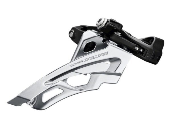 MENJAČ PREDNJI SHIMANO DEORE FD-M6000-M, TRIPLE, FOR REAR 10 BRZINA, MID CLAMP, SIDE SWING, FRONT PULL, BAND TYPE 34.9MM (INCL. ADAPTOR 28.6MM & 31.8MM), CS ANGLE 66-69, FOR TOP SPROCKET 40-42T, IND.PACK