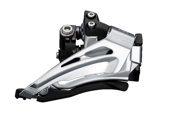 MENJAČ PREDNJI SHIMANO DEORE FD-M6025-L, DOUBLE, FOR REAR 10 BRZINA, LOW CLAMP, TOP SWING, DOWN PULL, BAND TYPE 34.9MM (INCL. ADAPTOR 28.6MM & 31.8MM), CS ANGLE 66-69, FOR TOP GEAR 34-38T, IND.PACK