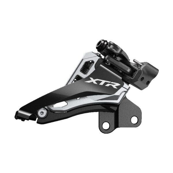 MENJAČ PREDNJI SHIMANO XTR FD-M9100-E, ZA 2X12, SIDE SWING, FRONT-PULL, E-TYPE(W/O BB PLATE), CS-ANGLE 66-69, ZA TOP GEAR 38T, CL 48.8/51.8MM, IND.PACK