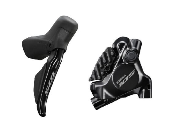 KOČNICA SHIMANO SET/J-kit DIRECT, 105 ST-R7170(R),BR-R7170(R),W/O ADAPTER,FOR 25MM MNT,RESIN PAD(W/FIN),W/CONNECTER INSERT,1700MM(SM-BH90 BLK),1 GROUP,IND.PACK